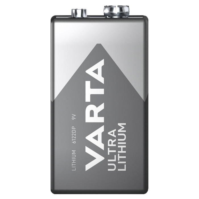 Batterij VARTA Ultra lithium 9Volt