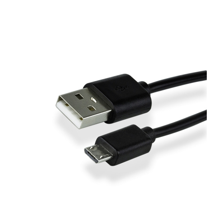 Kabel Green Mouse USB Micro-A 2.0 1 meter zwart
