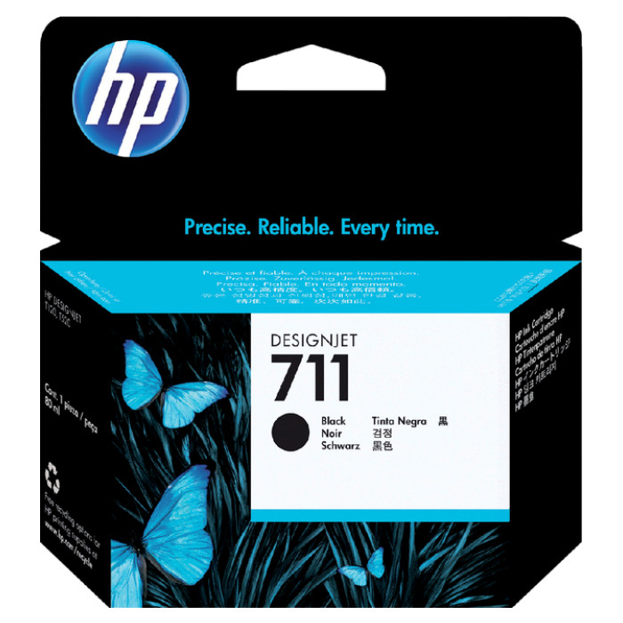 Inktcartridge HP CZ133A 711XL zwart