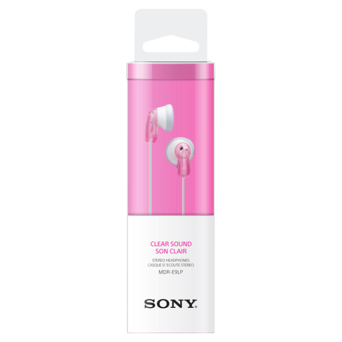 Oortelefoon Sony E9LP basic roze