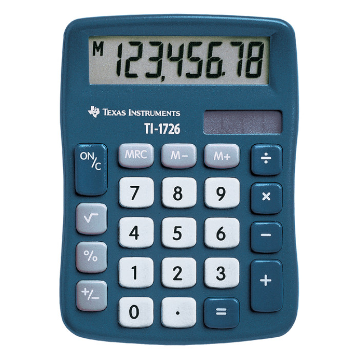Rekenmachine TI-1726