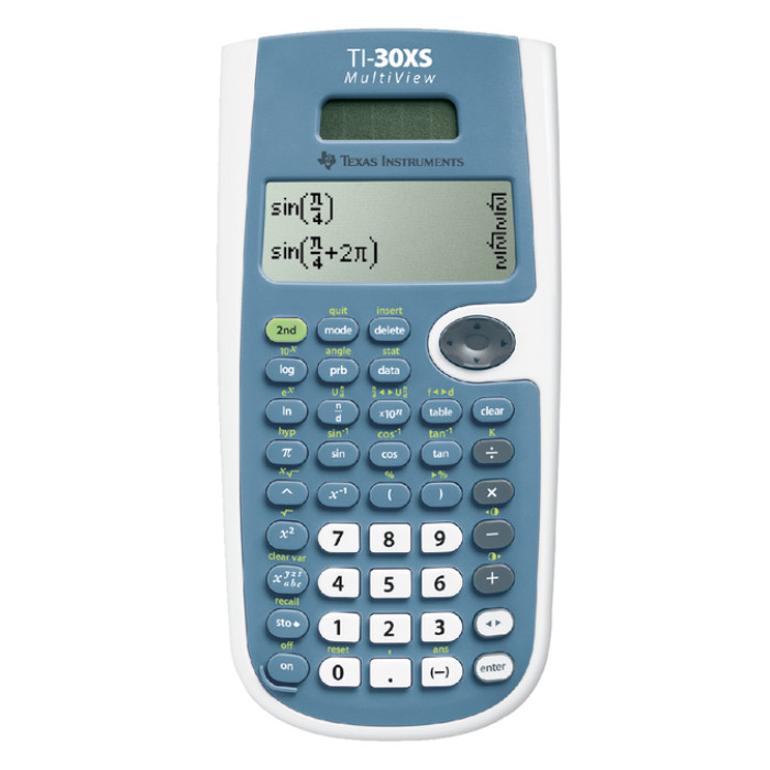 Rekenmachine TI-30XS solar multiview
