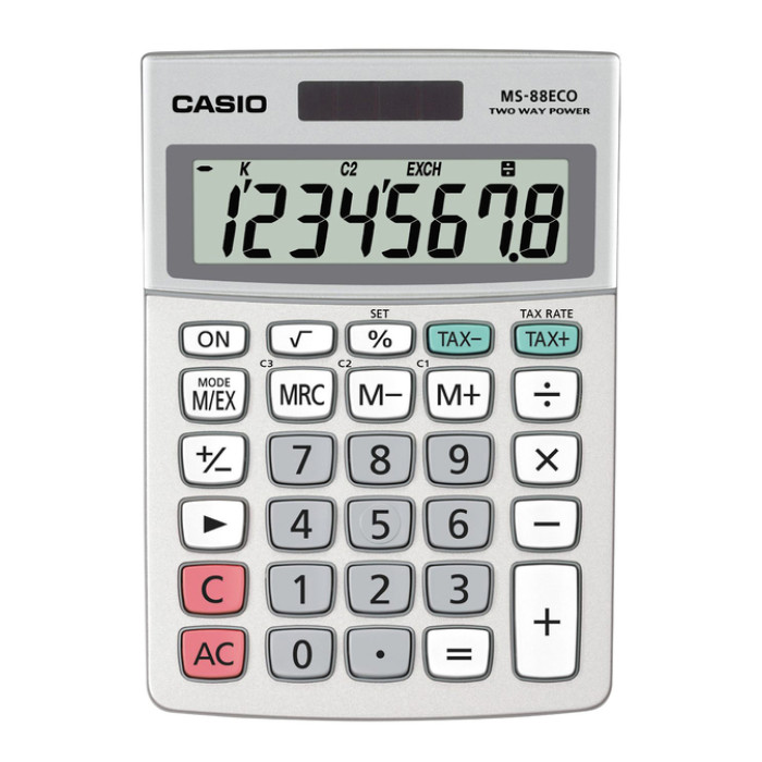 Rekenmachine Casio MS-88ECO