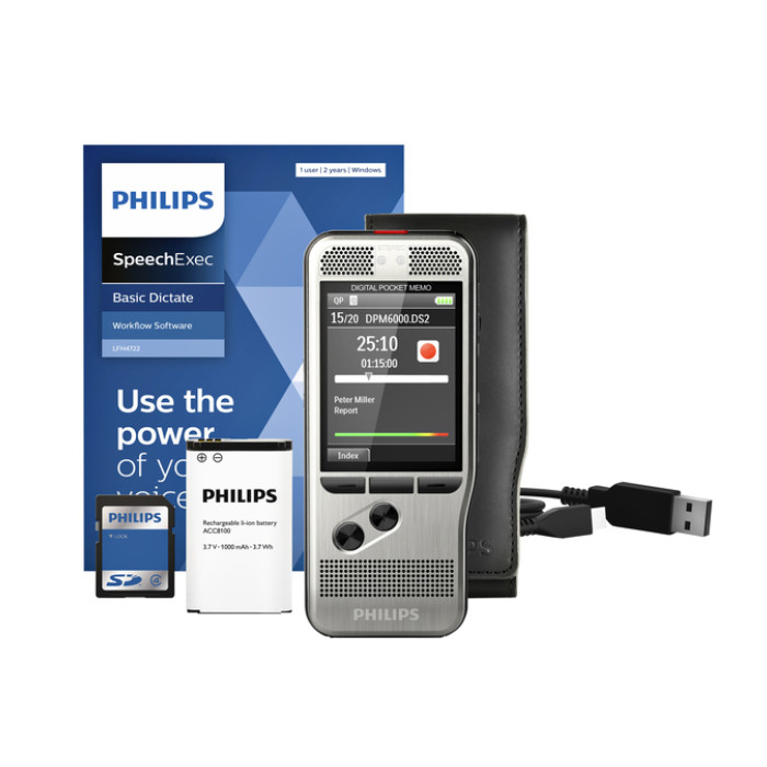Dicteerapparaat Philips PocketMemo DPM6000