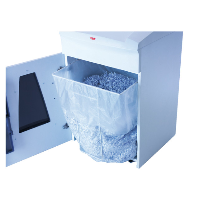 Papiervernietigerzak HSM 190x110cm 148 liter 100 stuks