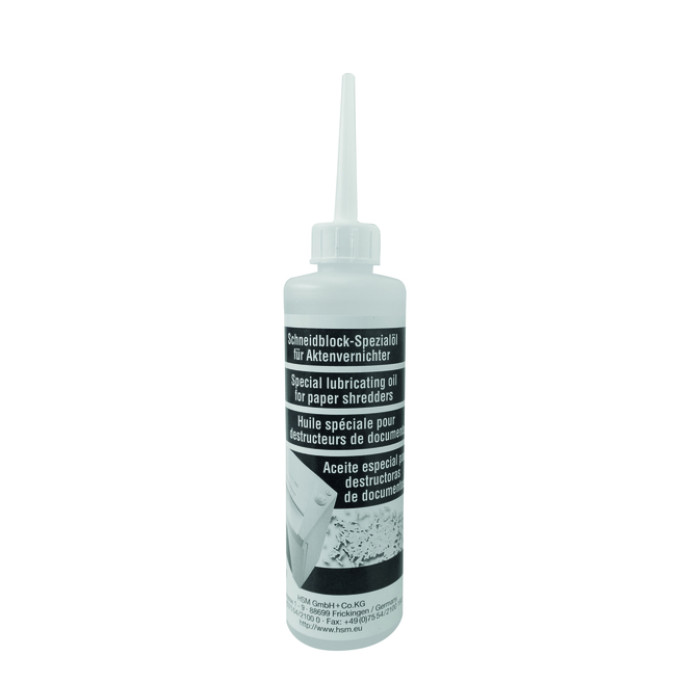 Olie voor papiervernietiger HSM 250ml