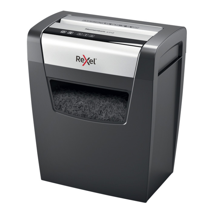 Papiervernietiger Rexel Momentum X312 snippers 5x42mm