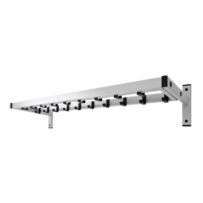 Kapstok wand VepaBins Safe met 19 haken