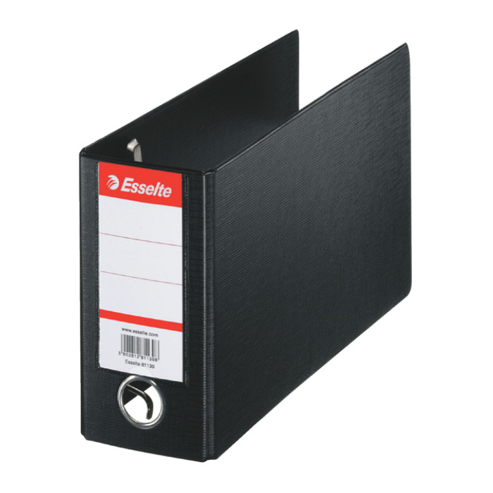 Ordner Esselte giro 80mm PP 16x28cm zwart