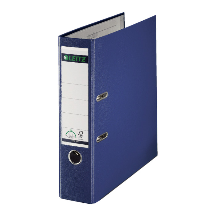 Ordner Leitz 1010 180° 80mm PP A4 blauw