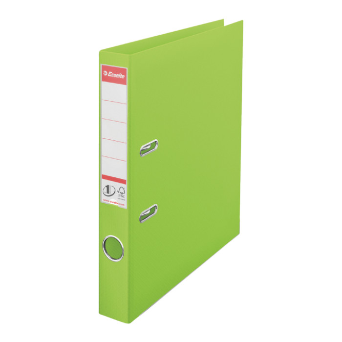 Ordner Esselte No.1 Power VIVIDA 50mm 30% gerecycled PP folie groen