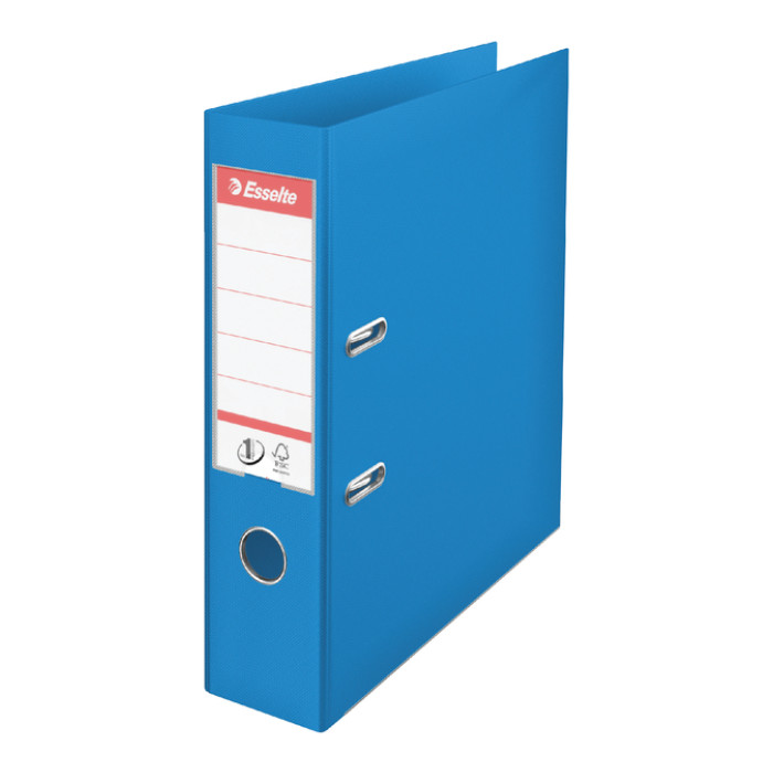Ordner Esselte No.1 Power VIVIDA 75mm 30% gerecycled PP folie blauw