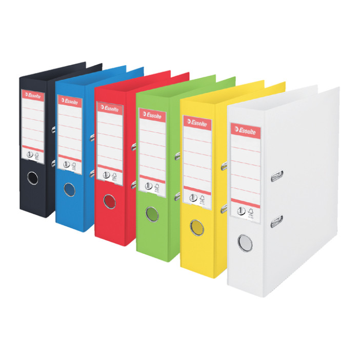 Ordner Esselte No.1 Power VIVIDA 75mm 30% gerecycled PP folie blauw