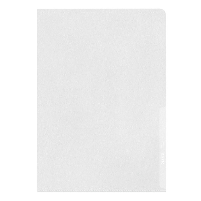Insteekmap L-model Leitz Premium 0.13mm PP A4 transparant 100 stuks