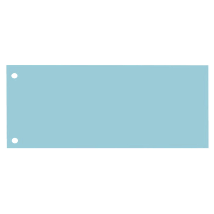 Scheidingsstrook Oxford smal 240x105mm 190gr blauw 100 stuks