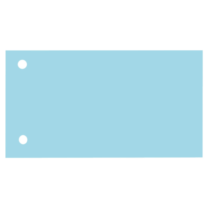 Scheidingsstrook Elba breed 225x120mm 190gr blauw 100 stuks