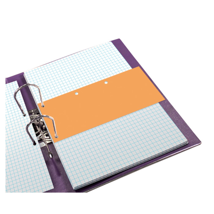 Scheidingsstrook Oxford duo 240x105mm oranje 60 stuks