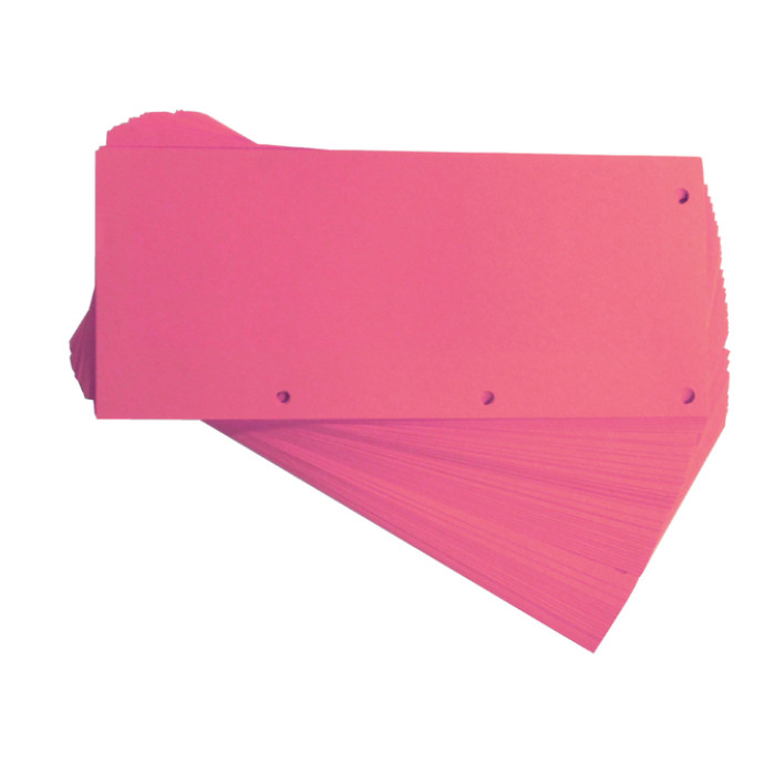 Scheidingsstrook Oxford duo 240x105mm roze 60 stuks