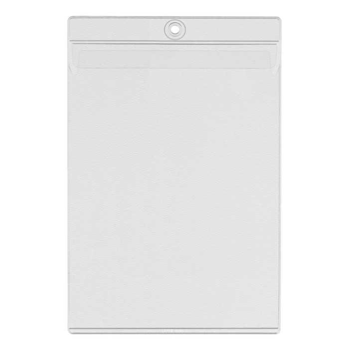 Insteekmap U-model Leitz Premium met ophangoog 0.20mm PVC A5 transparant 50 stuks