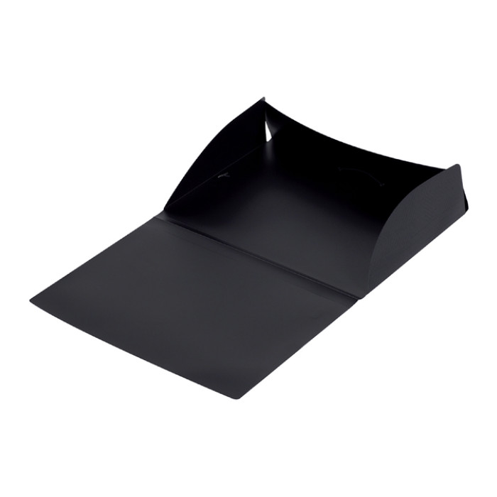 Elastomap OXFORD Urban A4 PP opaak zwart