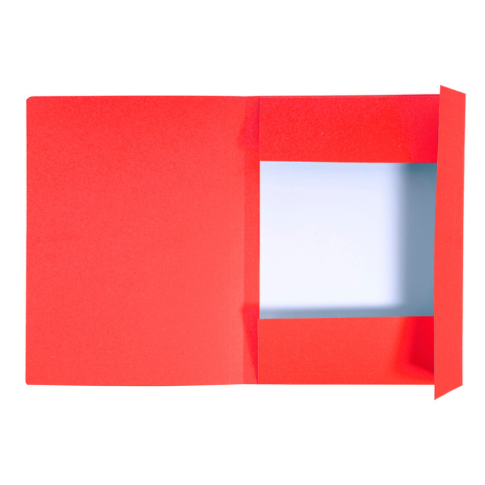 Dossiermap Exacompta Forever A4 3 kleppen 280gr rood