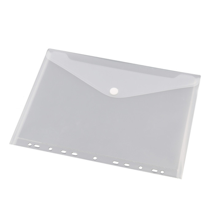 Enveloptas Europel A4 240x310mm 11-gaats PP transparant wit