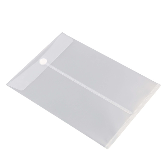 Enveloptas Europel A4 240x335mm staand PP transparant wit
