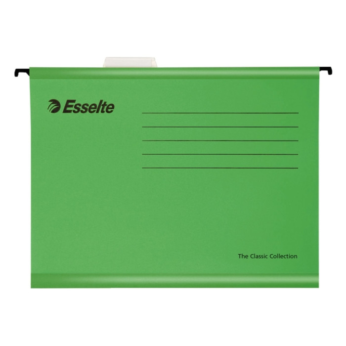 Hangmap Esselte Classic A4 V-bodem 345x240mm groen