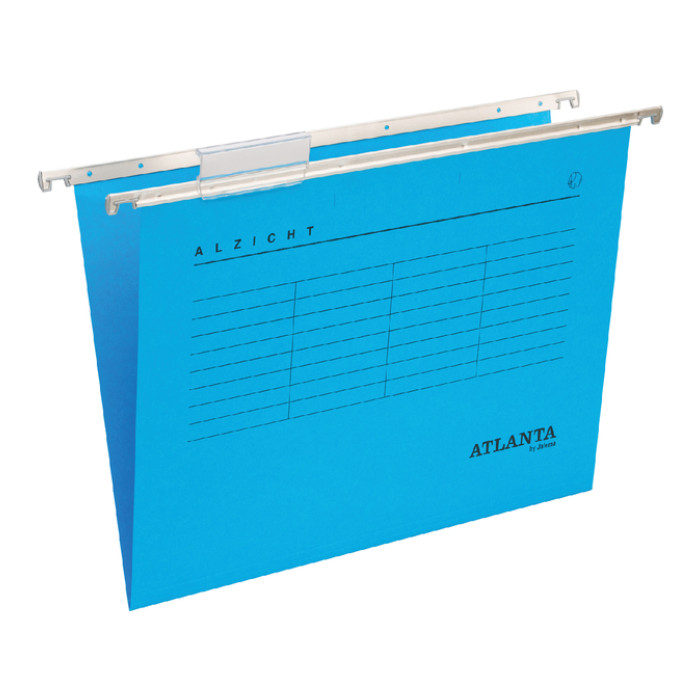 Hangmap Djois Alzicht folio frontaal recycled V-bodem blauw