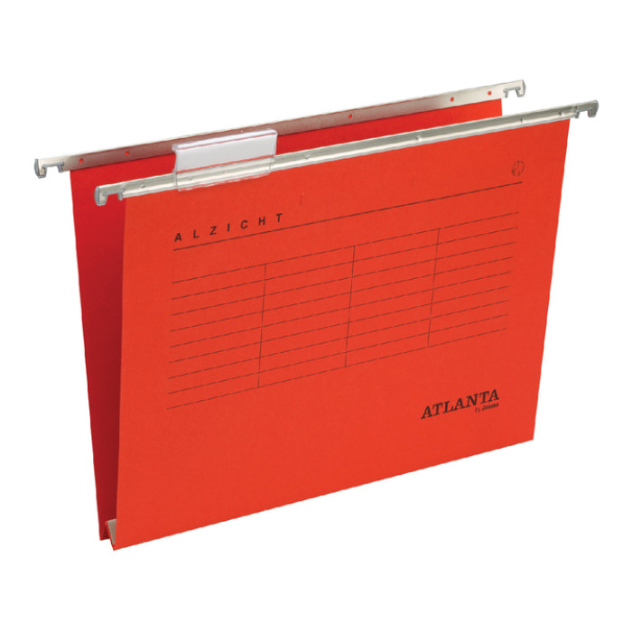 Hangmap Djois Alzicht folio frontaal recycled U-bodem rood