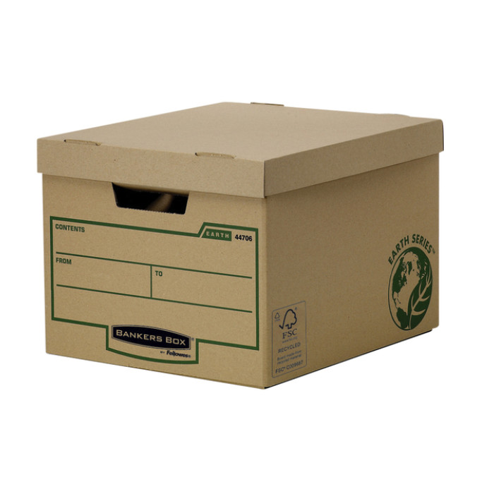 Archiefdoos Bankers Box Earth 270x335x391mm bruin