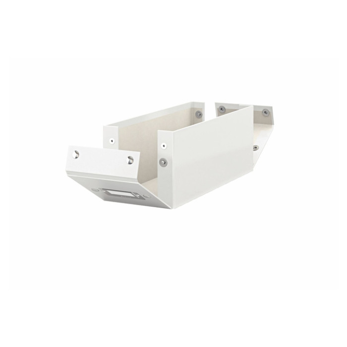 CD-opbergdoos Leitz Click & Store WOW  gerecycled karton 143x136x352mm wit