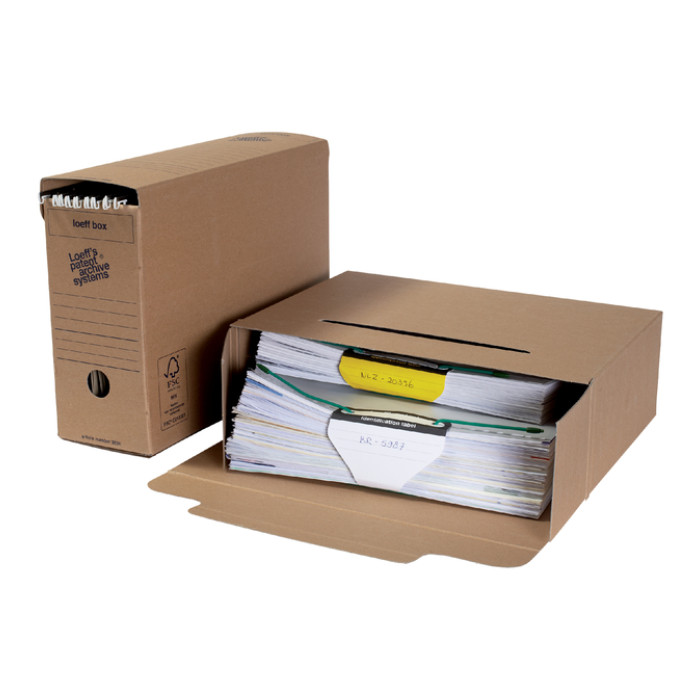 Archiefdoos Loeff's Box 3030 folio 370x260x115mm