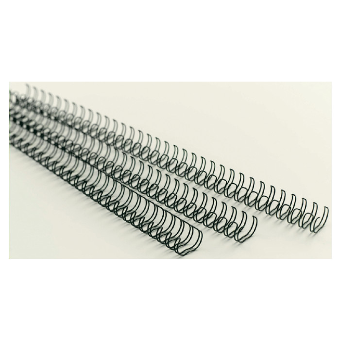 Draadrug GBC 14mm 34-rings A4 zilver 100 stuks