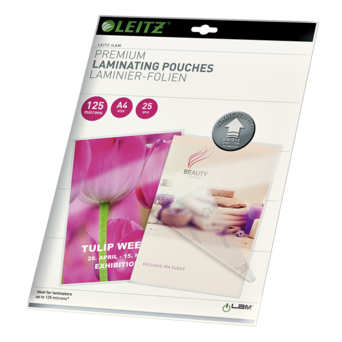 Lamineerhoes Leitz iLAM A4 2x125micron 25 stuks