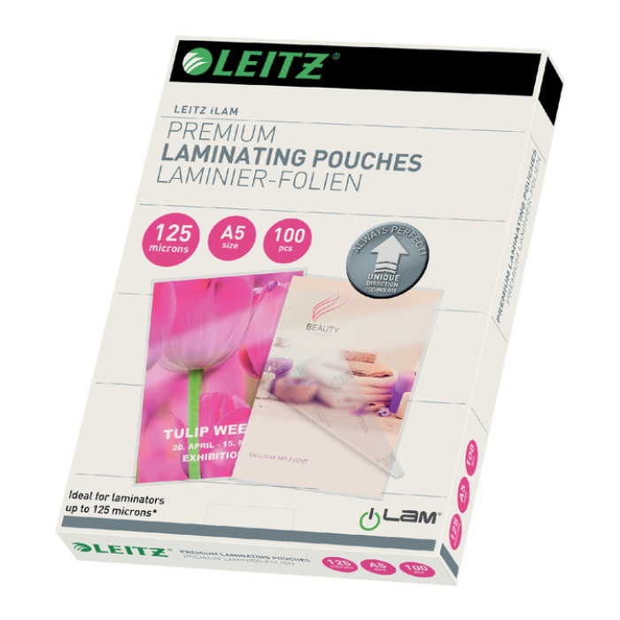 Lamineerhoes Leitz iLAM A5 2x125micron 100 stuks