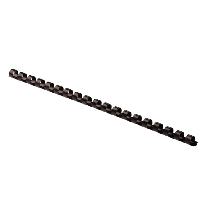 Bindrug Fellowes 6mm 21rings A4 zwart 100 stuks