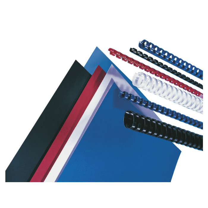 Voorblad GBC A4 Polycover 300micron donkerrood 100 stuks