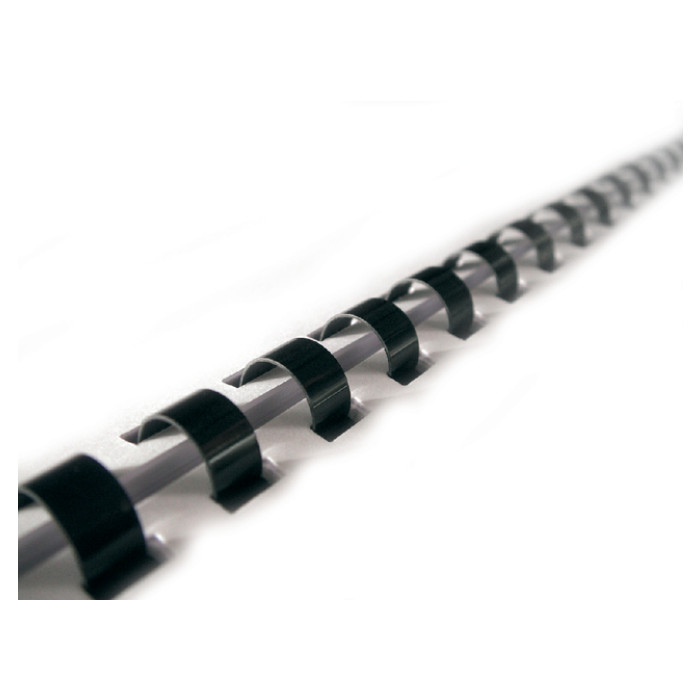 Bindrug GBC 14mm 21rings A4 zwart 100 stuks