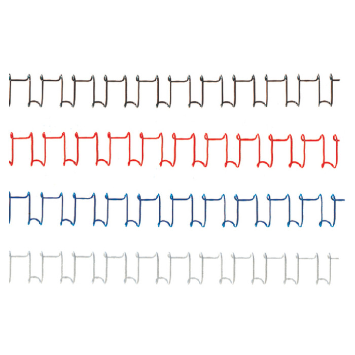 Draadrug Fellowes 14mm 34-rings A4 wit 100 stuks
