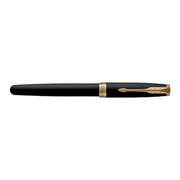 Vulpen Parker Sonnet matte black lacquer GT medium