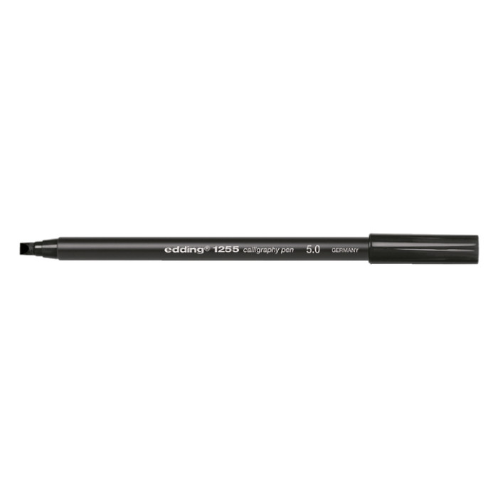 Kalligrafiepen edding 1255 5.0mm zwart