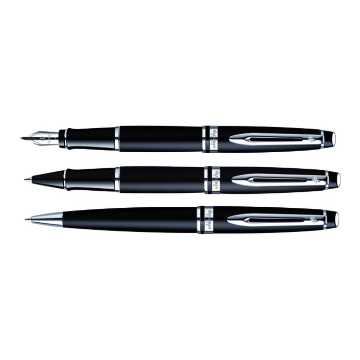 Vulpen Waterman Expert matt black CT medium