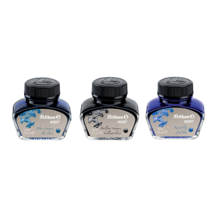 Vulpeninkt Pelikan 4001 30ml briljant zwart