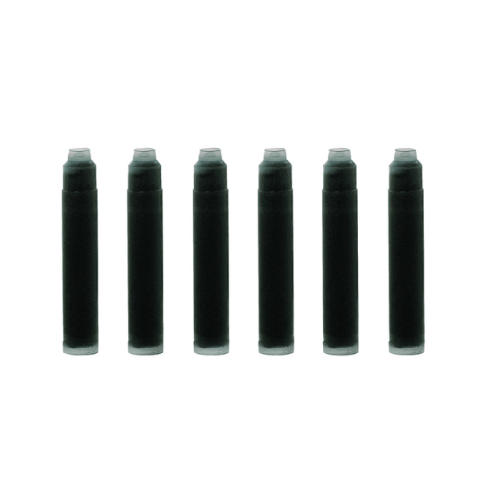 Inktpatroon Waterman internationaal zwart pak à 6 stuks