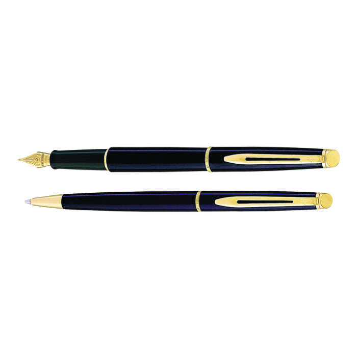 Balpen Waterman Hémisphère black lacquer GT medium