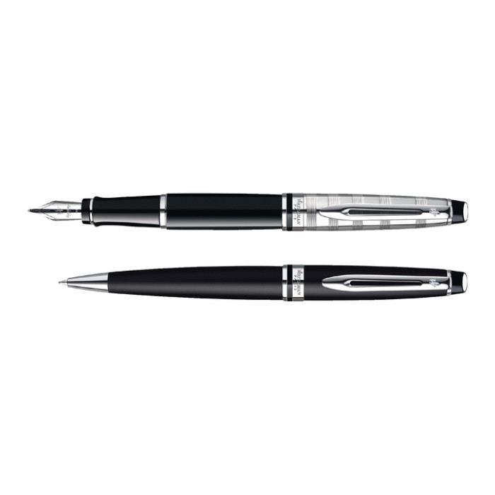 Balpen Waterman Expert black lacquer CT medium
