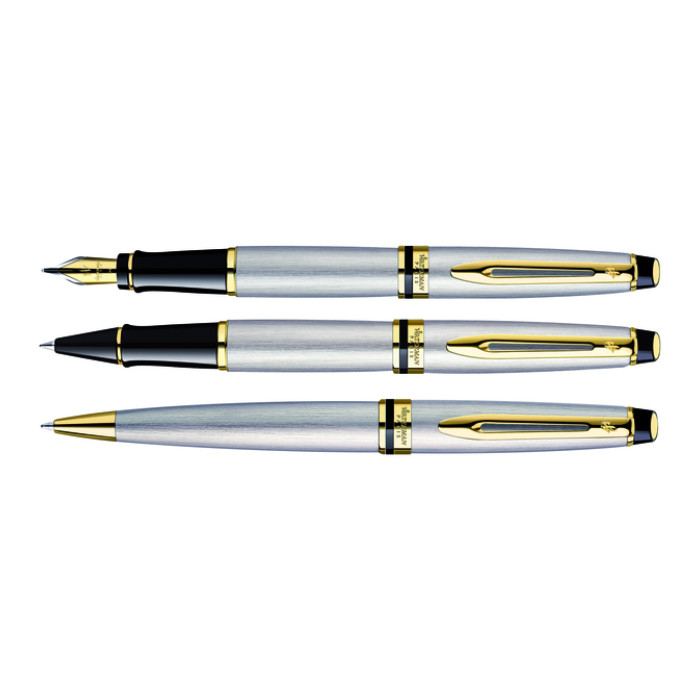 Balpen Waterman Expert stainless steel GT medium