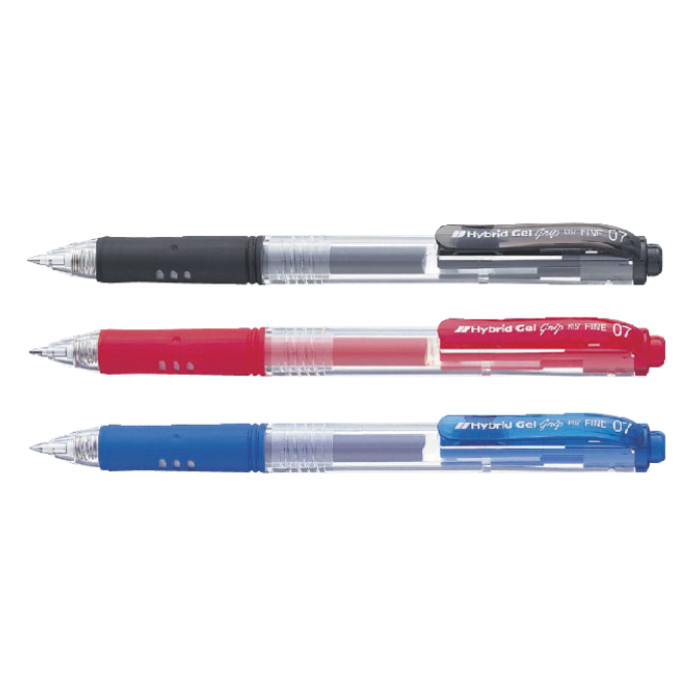 Gelschrijver Pentel K157 medium rood