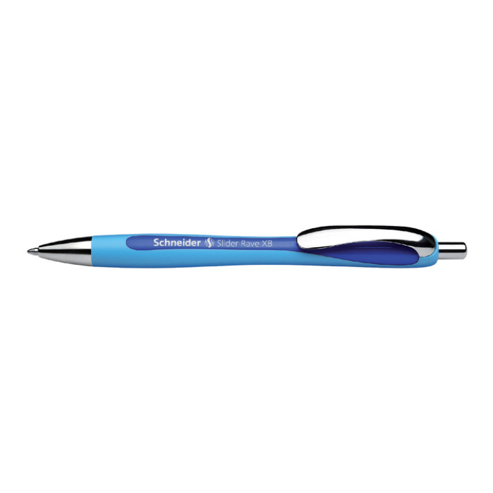 Balpen Schneider Slider Rave extra breed donkerblauw